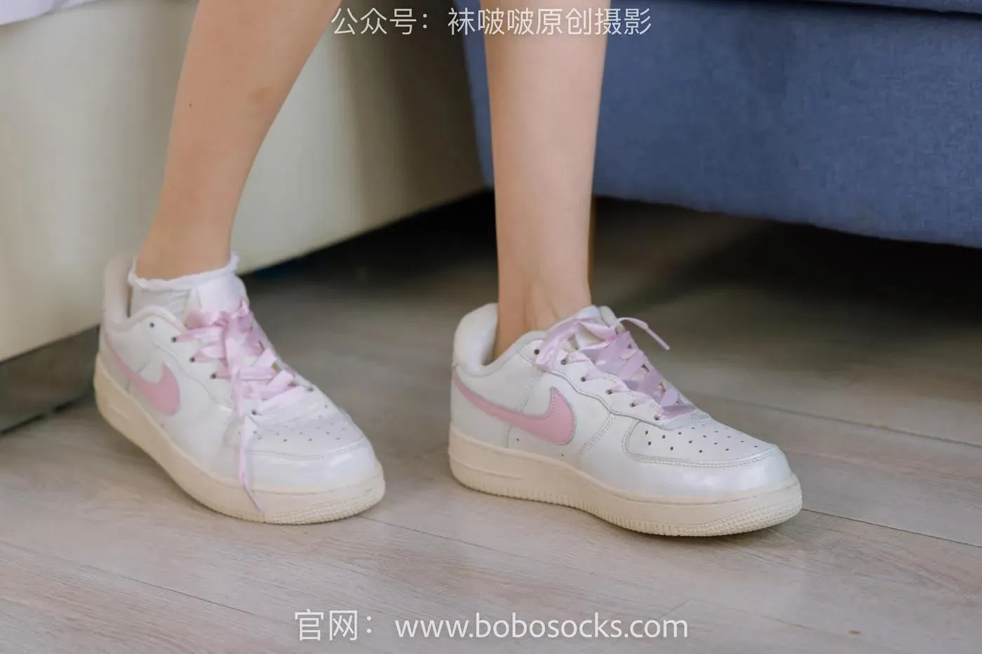 [BoBoSocks袜啵啵]NO.147 稚予-空军一号板鞋、白棉袜、体操服 [139P]插图8